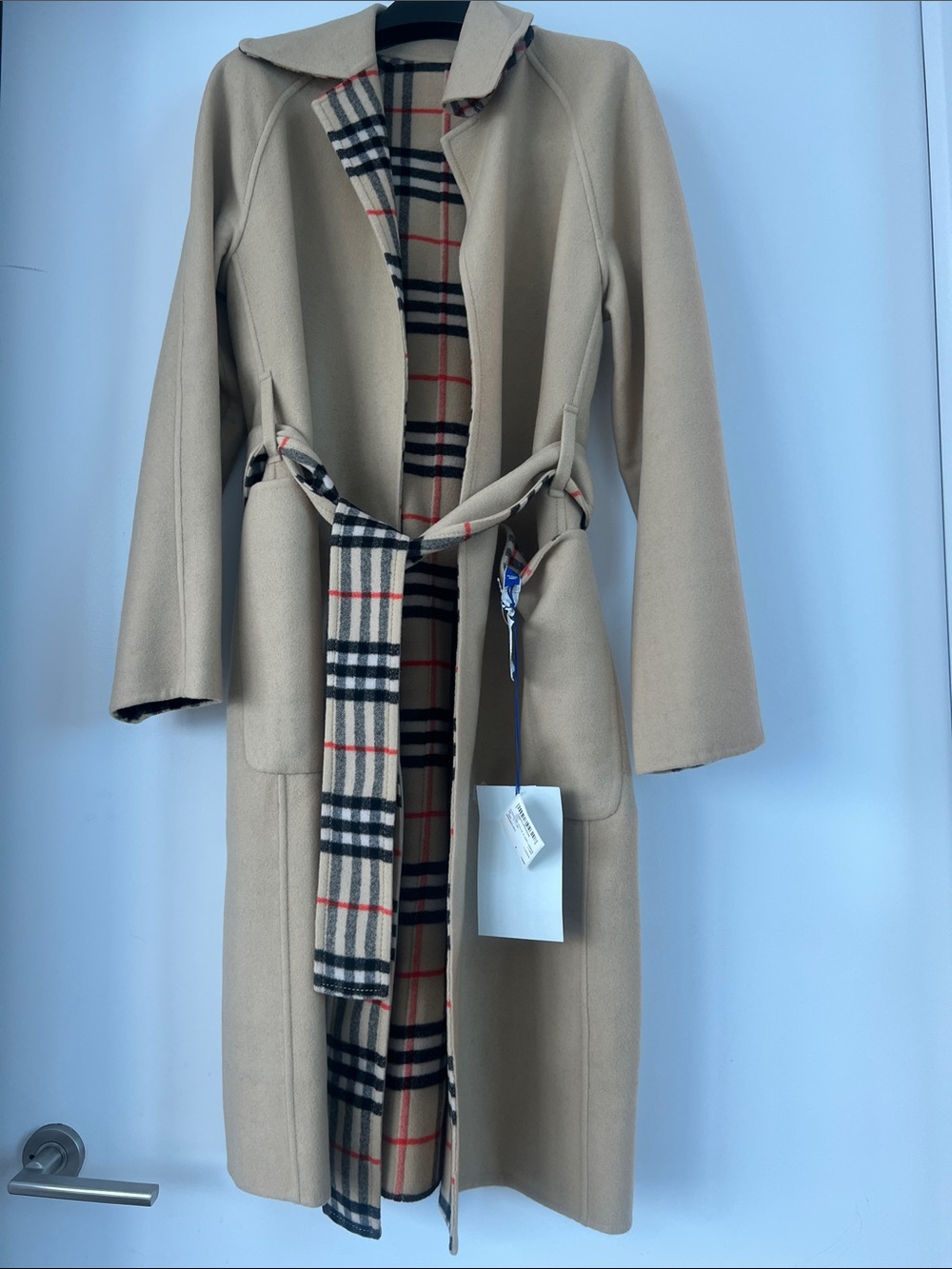 Burberry Reversible Coat NWT
